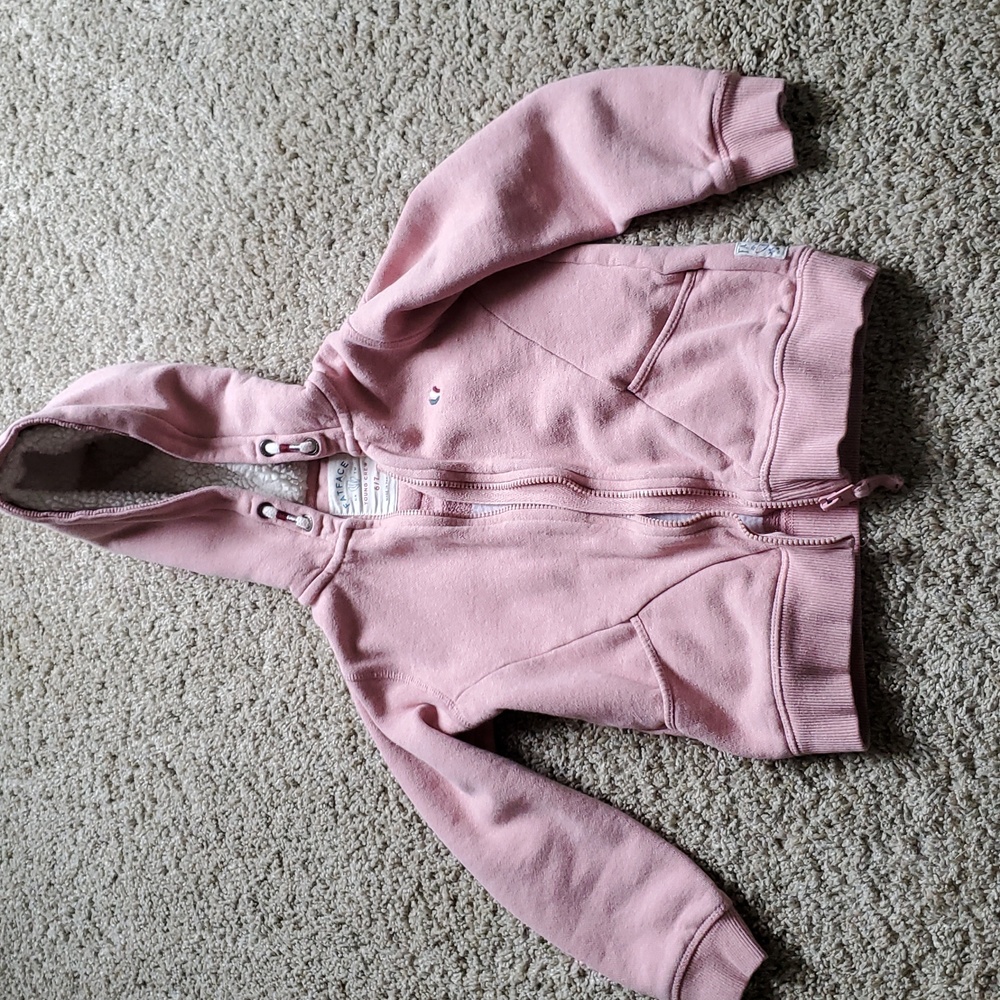 FATFACE uses Condition Light Pink Zip-Up Hoodie Kids 6/7